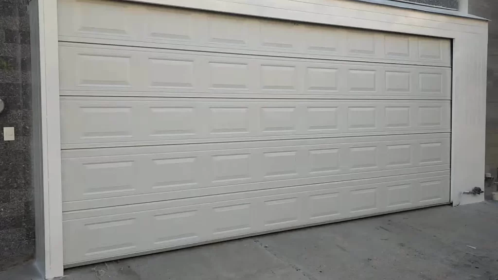 broken garage door