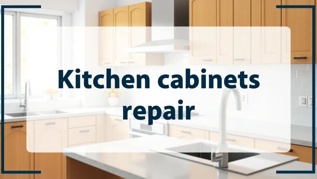 Understanding the Importance of Timely Kitchen Cabinets Repair 1 Kitchen Cabinets Repair
