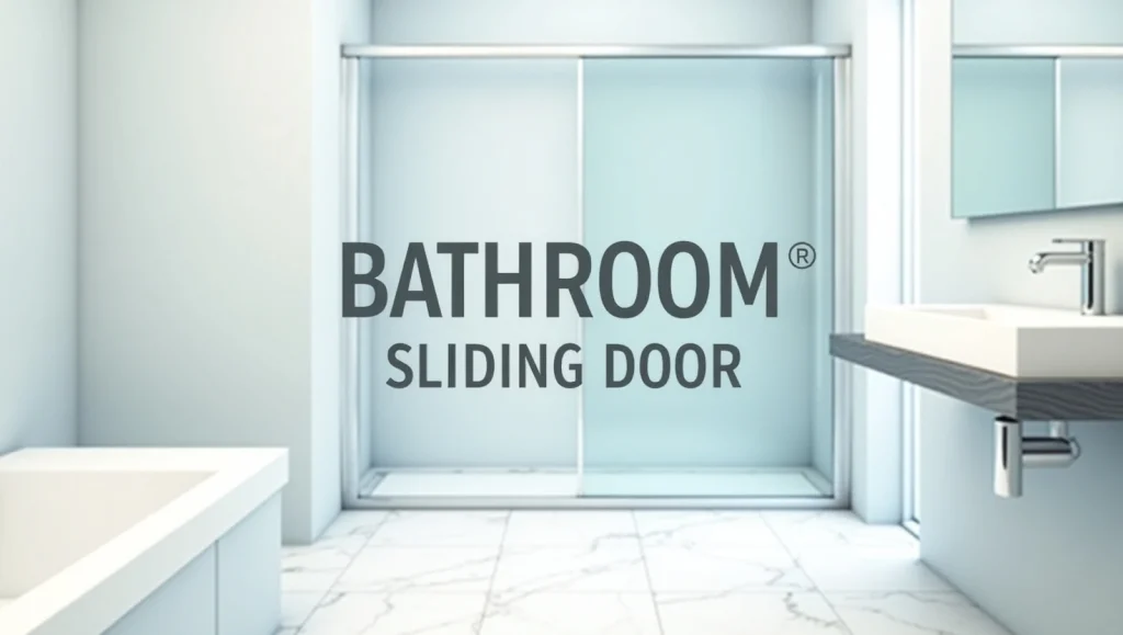 Bathroom Sliding Door Ideas to Transform Modern Bathrooms 1 Bathroom Sliding Door