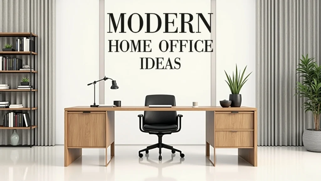 Modern Home Office Ideas: Stylish Designs, Furniture & Trends 1 Modern Home Office Ideas