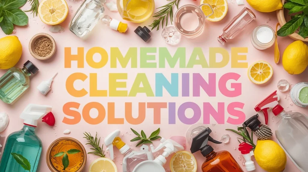 Homemade cleaning solutions