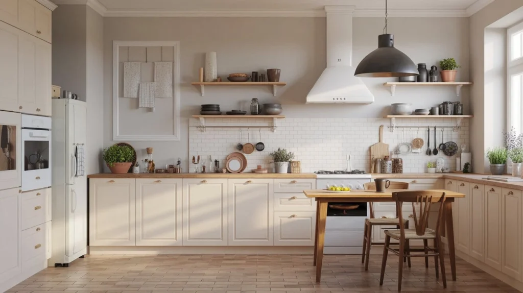 Green Kitchen Cabinets