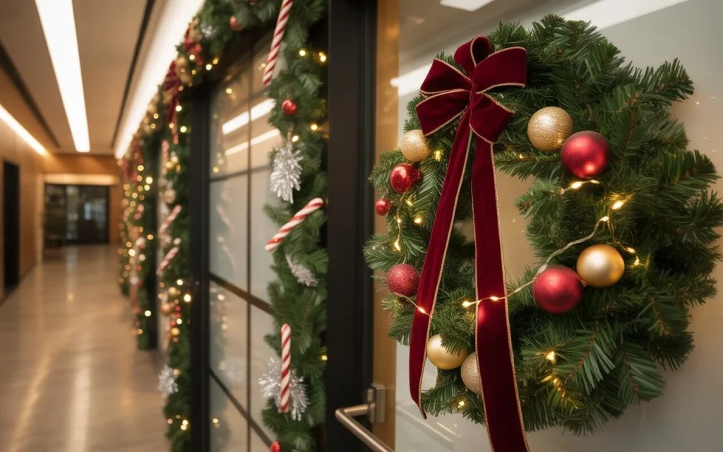 Christmas Office Door Decor Ideas