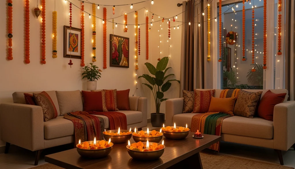 How to Decorate Home on Diwali: Easy, Beautiful & Budget-Friendly Ideas 4 Decorate Home on Diwali