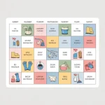 Cleaning Schedule for Home