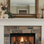 Fireplace mantel decor ideas